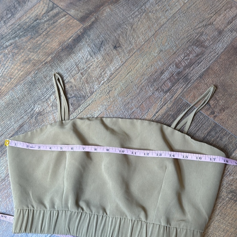 4th & Reckless Aiden top in Sand medium crop tank - Picture 8 of 9